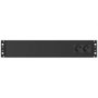 Phasak SAI PH 9202 Línea Interactiva Compacta 800VA 480W Rack 2U con 8 Salidas Schuko, Protección APFC y USB HID